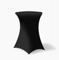 Housse mange-debout noire