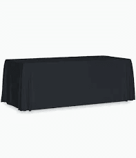 Nappe rectangulaire noire